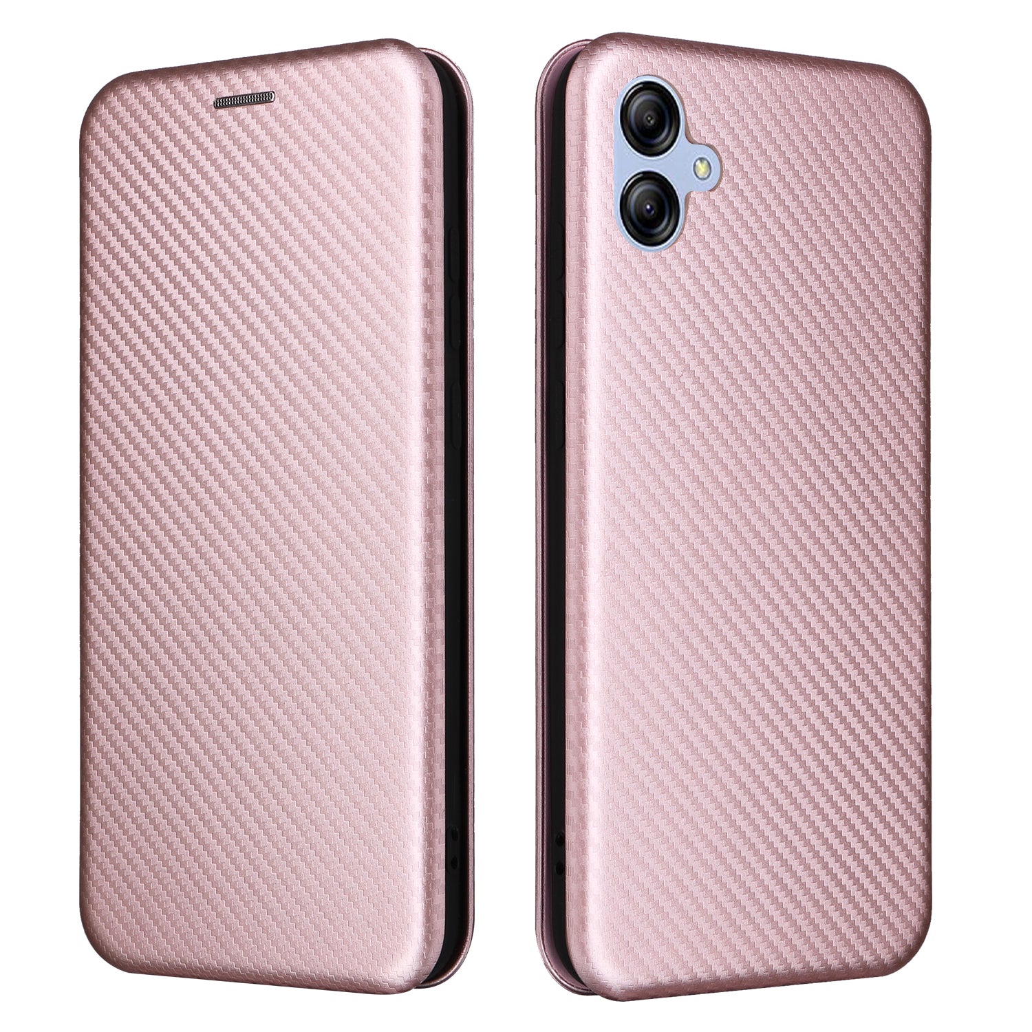 For Samsung Galaxy A04e 4G F04 4G M04 4G Carbon Fiber Texture Magnetic PU Leather Phone Case Card Slot Stand Full Protection Phone Flip Cover For Samsung Galaxy A04e 4G F04 4G M04 4G Carbon Fiber Texture Magnetic PU Leather Phone Case Card Slot Stand Full Protection Phone Flip Cover